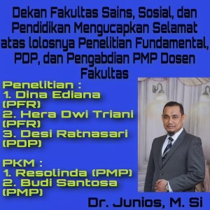 Dosen di Fakultas lolos Penelitian Fundamental, PDP, dan Pengabdian PMP