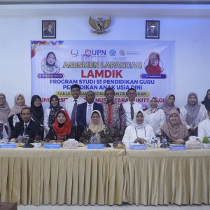Asesmen Lapangan Program Studi S-1 Pendidikan Guru Pendidikan Anak Usia Dini